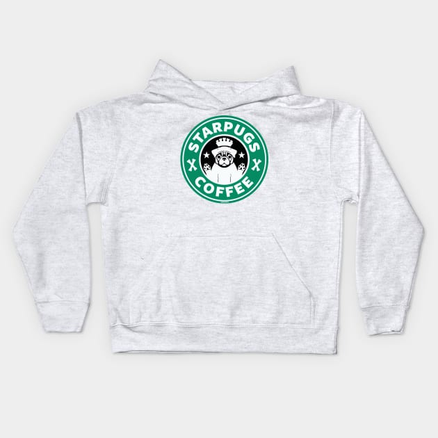 Starpugs Coffee Kids Hoodie by darklordpug